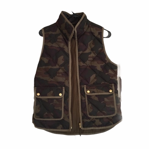 J. Crew Jackets & Blazers - J. Crew Camo Hunt Preppy Small Zip…